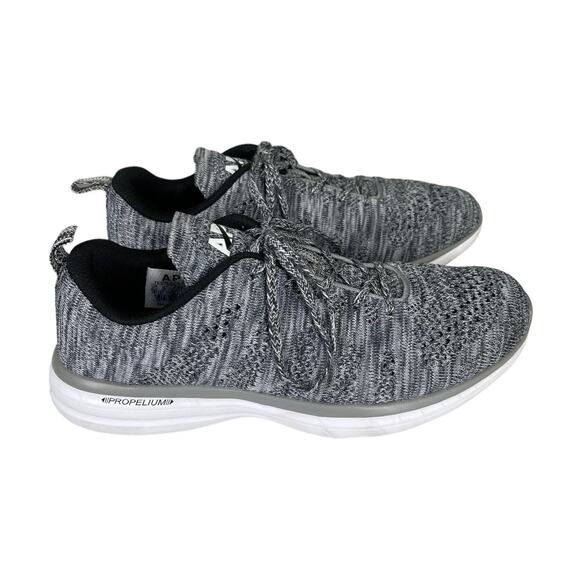 APL Women's TechLoom Pro Sneaker 9.5 Heather Grey Workout Running Athletic Shoe - Picture 3 of 6